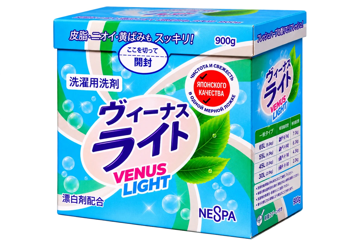 NESPA Venus Light свежие травы, 900 г